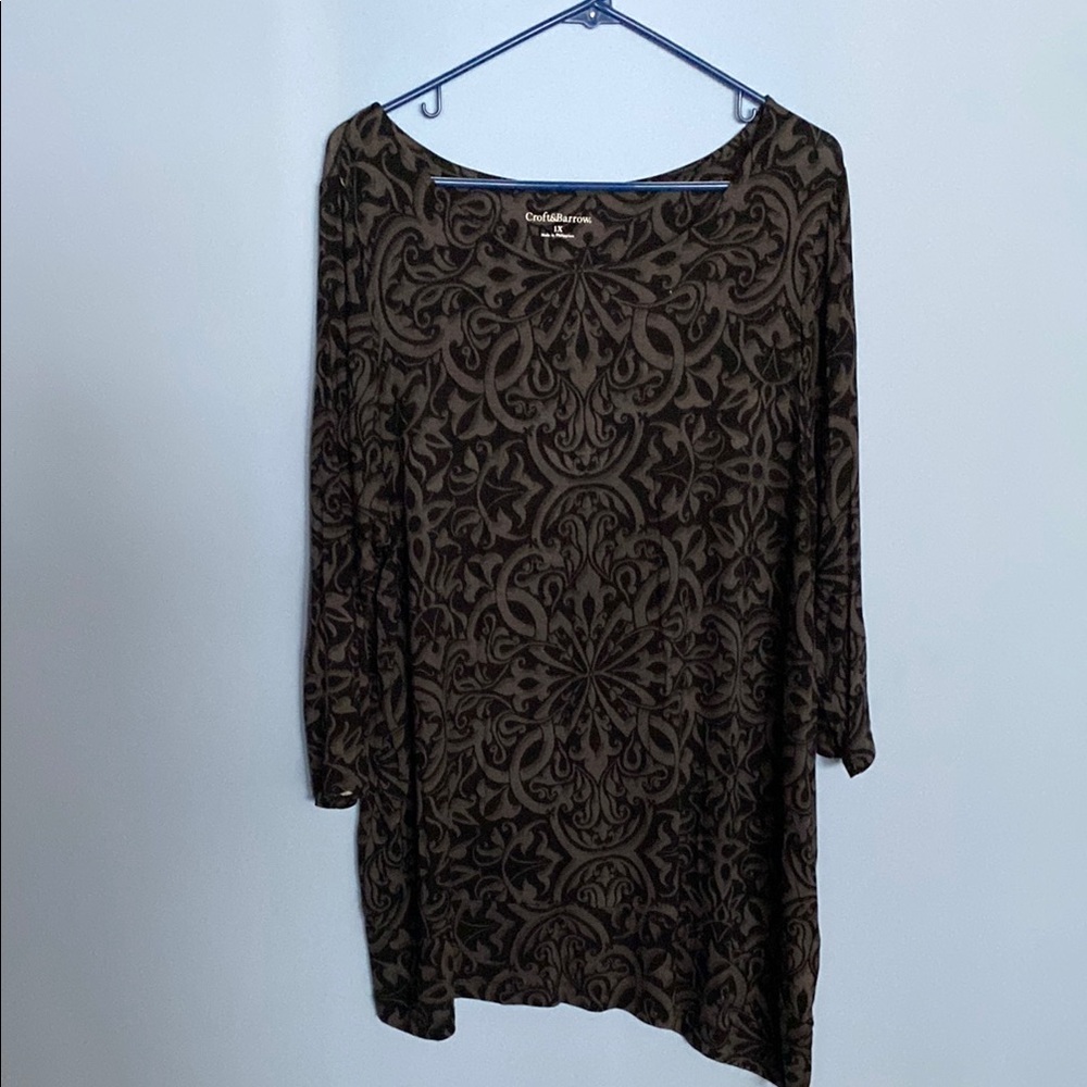 Croft and Barrow Patterned Tunic